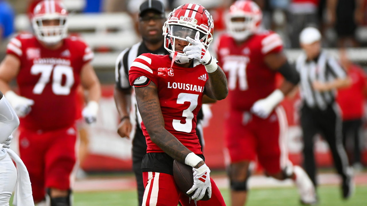 Louisiana wide receiver Harvey Broussard III plans to enter transfer portal